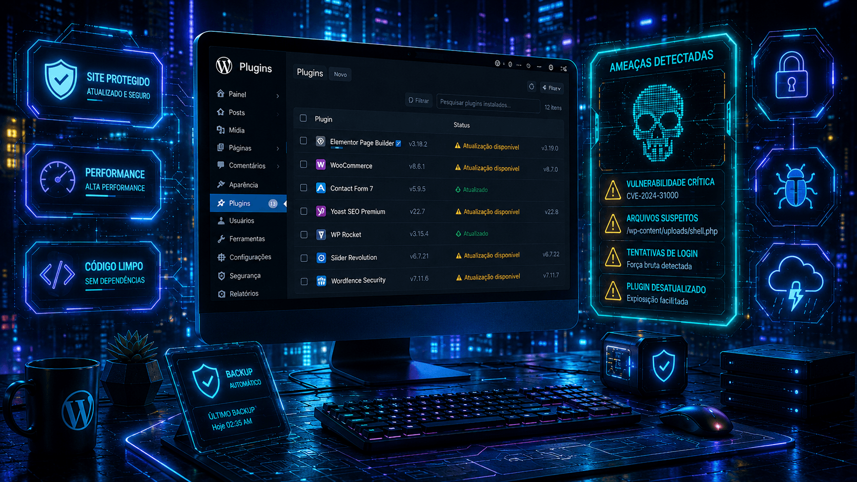 Segurança Não é Feature, é Fundação: Pentest, Patches e a Mentalidade do Bug Hunter